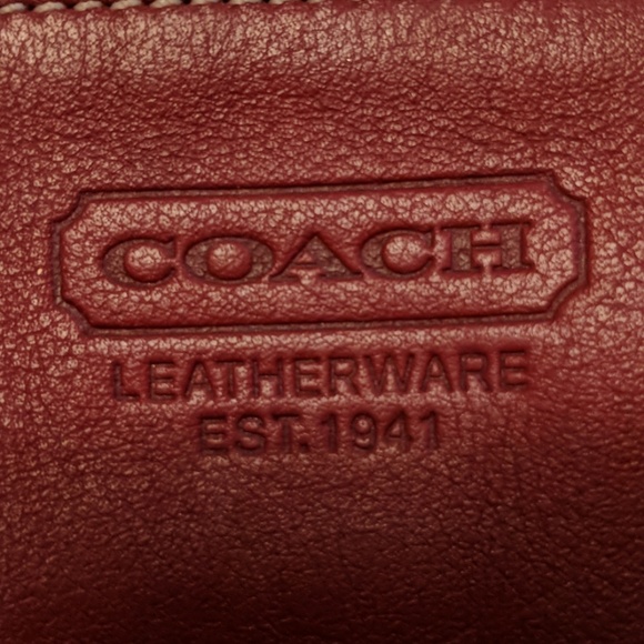 Coach Red Wristlet - Picture 3 of 3